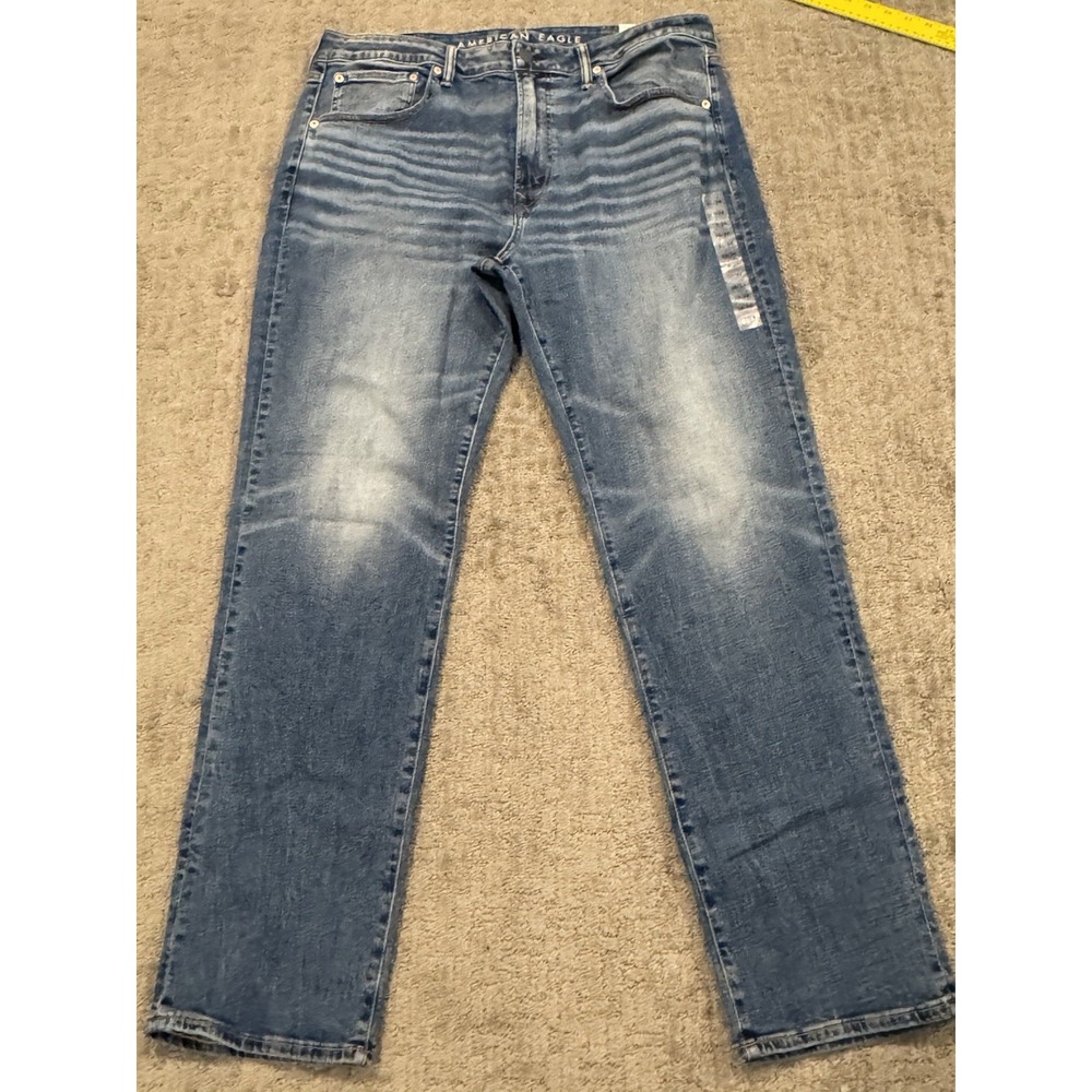 American Eagle Airflex+ Men's Athletic Straight leg Jeans 38x34 NWT (M1)